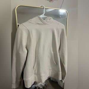 lululemon athletica Cream Hoodie Sweatshirt